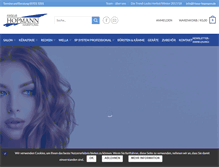 Tablet Screenshot of friseur-hopmann.de